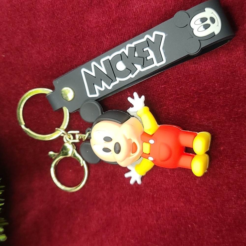 Disney Mickey Mouse themed tribute purse charm or keyring NWT